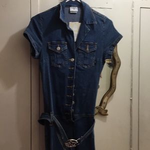 Playboy brand denim cat suit